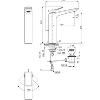 CONCA BATERIA UMYWALKOWA WYS. 5L PUW/M BR GUNM