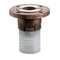 Kosz ssawny kołnierzowy, zamknięcie grzybkowe wspomagane sprężyną, typ 302Z, DN 50, PN25