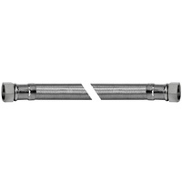 QIK Wąż elastyczny w oplocie INOX 1/2 - 1/2 15 WW DN12