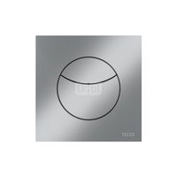 TECEflushpoint - Zestaw przyłączeniowy, (spłukiwanie dwoma ilościami wody), obudowa kwadratowa, tworzywo chrom matowy