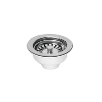 Spust zlewozmywakowy 11/2"x113mm z sitkiem wyciąganym ze stali nierdzewnej