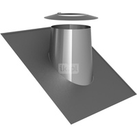 Przejście przez dach 26-35st. stal nierdzewna z kołnierzem fi150mm 