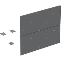 Zestaw frontów szuflad (2 szt.) do dolnej szafki pod umywalkę z dwoma szufladami GEBERIT ONE, kol. lava matowy szer.600 mm