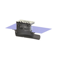 Wpust Ultraflat 79 DN 40 z nasadką z rusztem szczelinowym z L&L