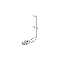 Kolano TECE flex, Cu, 16  mm x 15  mm (zz x zz), 300 mm