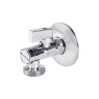 Zawór kulowy PERFEXIM PHA-012 mosiądz chromowany, PN16 1/2'' x 3/4'' GZ, uchwyt: dźwignia