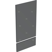 Zestaw drzwi (2 szt.) do szafki z lustrem GEBERIT, kol. biały wysoki połysk szer.500 mm