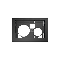 TECEloop - płytka z przyciskami - przyciski białe matowe