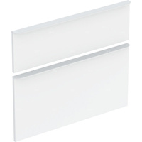 Zestaw frontów szuflad do szafki pod umywalkę GEBERIT, kol. biały wysoki połysk szer.750 mm