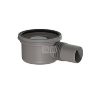 Korpus Superflache bez dopływu, odpływ DN50
