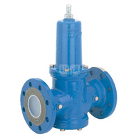 Typ DRVD - zawór redukcyjny do wody, nastawa 1,5 - 6,0 bar, przyłącza kołnierzowe PN25, Pnom=2,5 MPa, tmax=40 st.C. DN 150