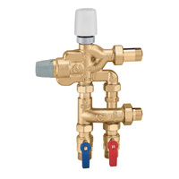 LEGIOFLOW kompaktowe urządzenie do dezynfecji termicznej CWU 3/4 z bypass bez siłownika termoelektrycznego