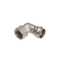 Inox Kolano 90º (GW) 22 x 3/4"