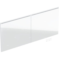 Zestaw frontów szuflad do dolnej szafki pod umywalkę GEBERIT Acanto, kol. biały wysoki połysk