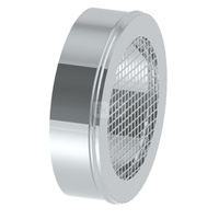 Zakończenie z siatką montowane na zyce JEREMIAS 215-DWECO1747 stal nierdzewna fi 80 mm