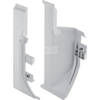 Wykończenie ściany do stojącej miski WC, do Geberit AquaClean 8000plus: Biały-alpin