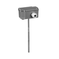 Kanałowy przetwornik wilgotności (0-10V) i temp. 0-10V), pasywny pomiar temp. NTC20kOhm