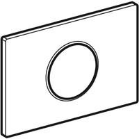 Przycisk uruchamiający Geberit Sigma10 do systemu spłukiwania WC z elektronicznym uruchamianiem spłukiwania, okrągły: Płyta: chrom błyszczący, Pierścień ozdobny: chrom matowy