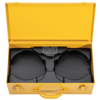 Skrzynka blaszana z wkładką