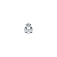 Mufa UNIPAK GEBO Fitting redukcja, żeliwo (ocynk), 1'' x 1/2'' (GW)