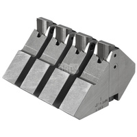 Noże grzebieniowe HSS  + Mocowanie NPT 1-2, Zestaw REMS NPT