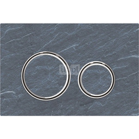 Przycisk uruchamiający Geberit Sigma50, przedni, slate, okrągły