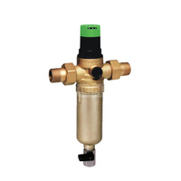 Filtr mini-plus do wody pitnej do temp. 70 st.C, z regulatorem ciśnienia, 1", z opłukiwaniem