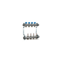 Rozdzielacz, stal, zasilanie dół 0-4l/min, powrót góra M 30x1,9 HKV2013A-VA-50MM 6 INOX NO ENDSET 