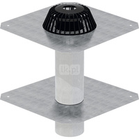 Wpust dachowy Geberit z elementem do paroizolacji, d110