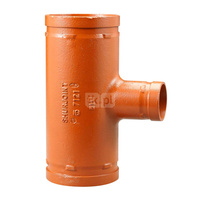 Trójnik redukcyjny pomarańczowy Groove - 60.3/33.7/60.3