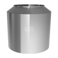 Osłona dwuścienna wylotu przewodu kominowego JEREMIAS DWV32 150 mm