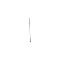 Wąż przyłączeniowy elastyczny KFA Armatura z oplotem (stal), GZ x GW, 3/8'' x M10, długość 350 mm
