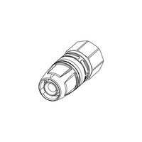 Mufa TECE logo dwuczęściowy, mosiądz, 50 mm x 2'' (pz x GW)
