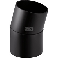 Długi łuk 15' GEBERIT HDPE, PE / polietylen, 250 mm, DN 250 x 250 mm x DN 250 (króciec)