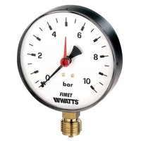 Manometr radialny 1/2" M1-ABS 100 0-25 1/2G 