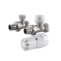 PHA-026 Komplet termostatyczny z nastawą 1/2" prosty  