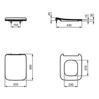 STRADA II DESKA WOLNOOPADAJĄCA CIENKA