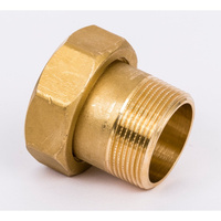 Zestaw przyłączeniowy DANFOSS VMV, mosiądz, 1/2'' (GZ x nakrętka)