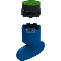 Regulator strumienia Geberit Bambini do baterii umywalkowej: Przepływ=5.7l/min, Model=Obrotowy