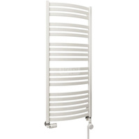 Grzejnik drabinkowy Concept By TERMA Sydney, podłączenie SX, wym. 710 x 400 mm, kolor biały drogowy RAL9016, moc 280W