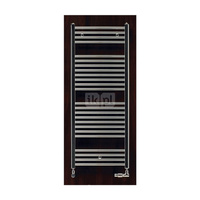 Grzejnik drabinkowy ZEHNDER Virando, wym. 786 x 450 mm, kolor czarny RAL9005, moc 344W