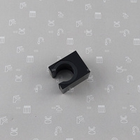 Uchwyt rączki natrysku do baterii bidetowej podtynkowej LOGON BLACK