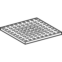 Kratka Geberit do wpustu podłogowego, kratka szczelinowa 10 x 10 cm