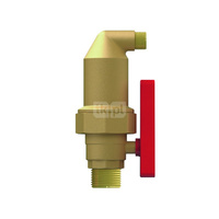 Odpowietrznik Exvoid T1 zaworem odcinającym przeznaczony do separatorów stalowych