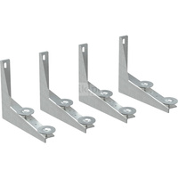 Zestaw kątowników montażowych Geberit do umywalki dla dzieci, do czterech baterii umywalkowych