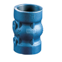 Zawór zwrotny gwintowany wew., zamknięcie grzybkowe wspomagane sprężyną, typ 202, 3"