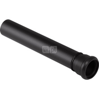 Przedłużka kolana spłukującego Geberit: d=45mm, d1=45mm, Czarny