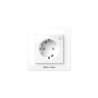 Gniazdko doramkowe z pomiarem prądu FF-230, komunikacja bezprzewodowa TECH WTP, kolor Biały
