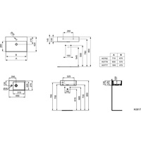 STRADA UMYWALKA 50X42 BIAŁA 1-OTW