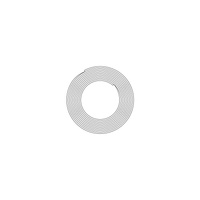 Rura PE-Xc/EVOH/PE-Xc OVENTROP Copert 17 mm x 2 mm, izolacja kolor biały - kręgi 240m wielowarstwowa gładka